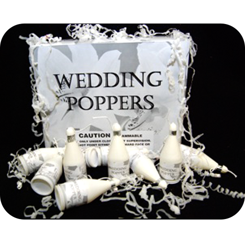 Wedding Party Poppers